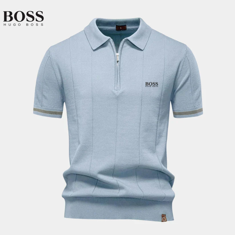 HB™ Premium Zip Polo