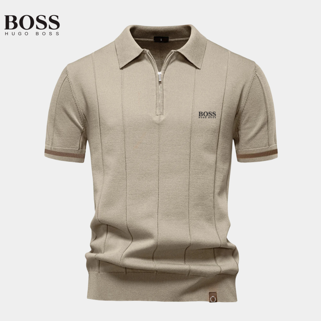 HB™ Premium Zip Polo