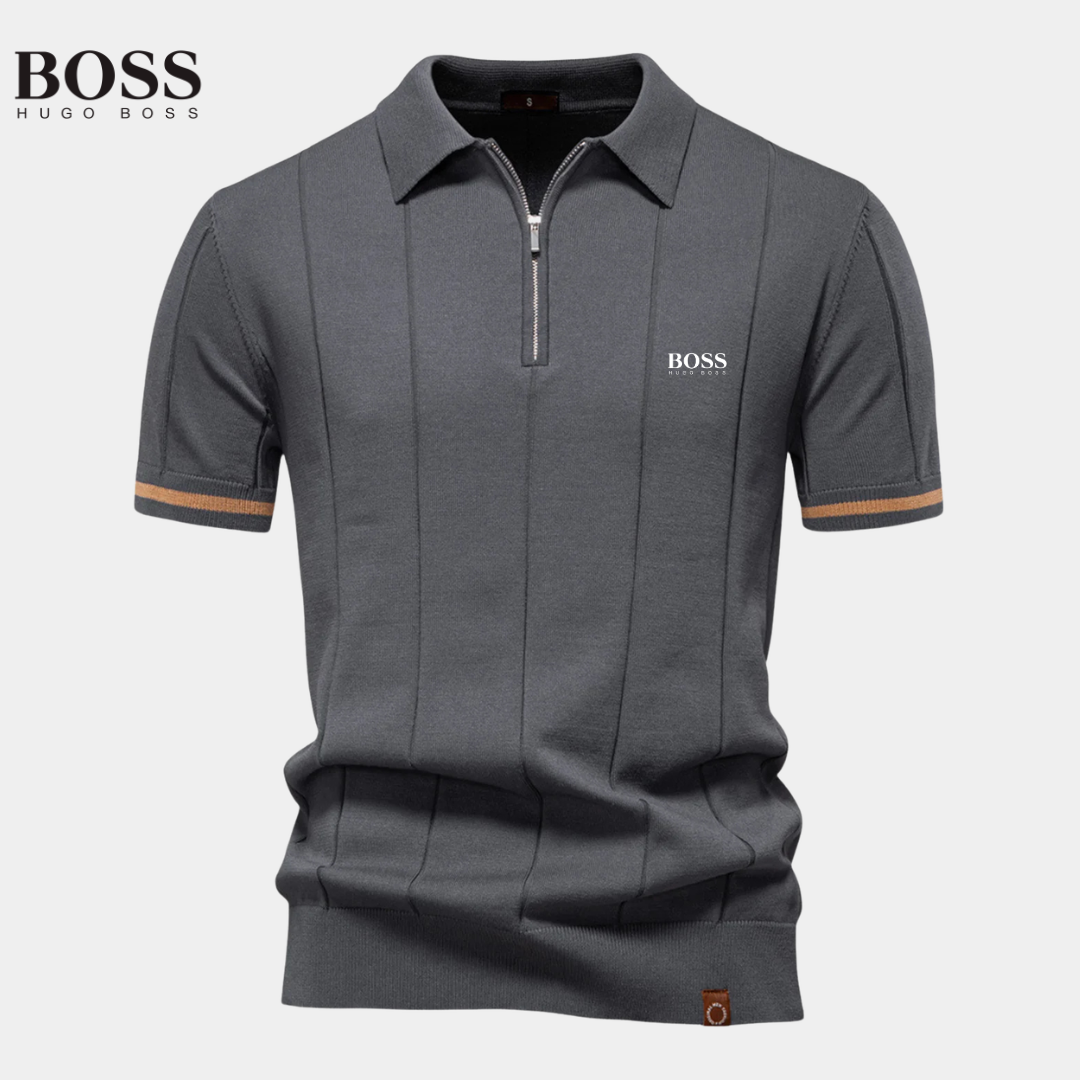 HB™ Premium Zip Polo