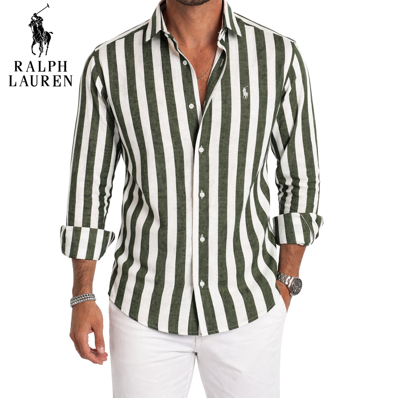 Premium Raidlinen Casual Paita