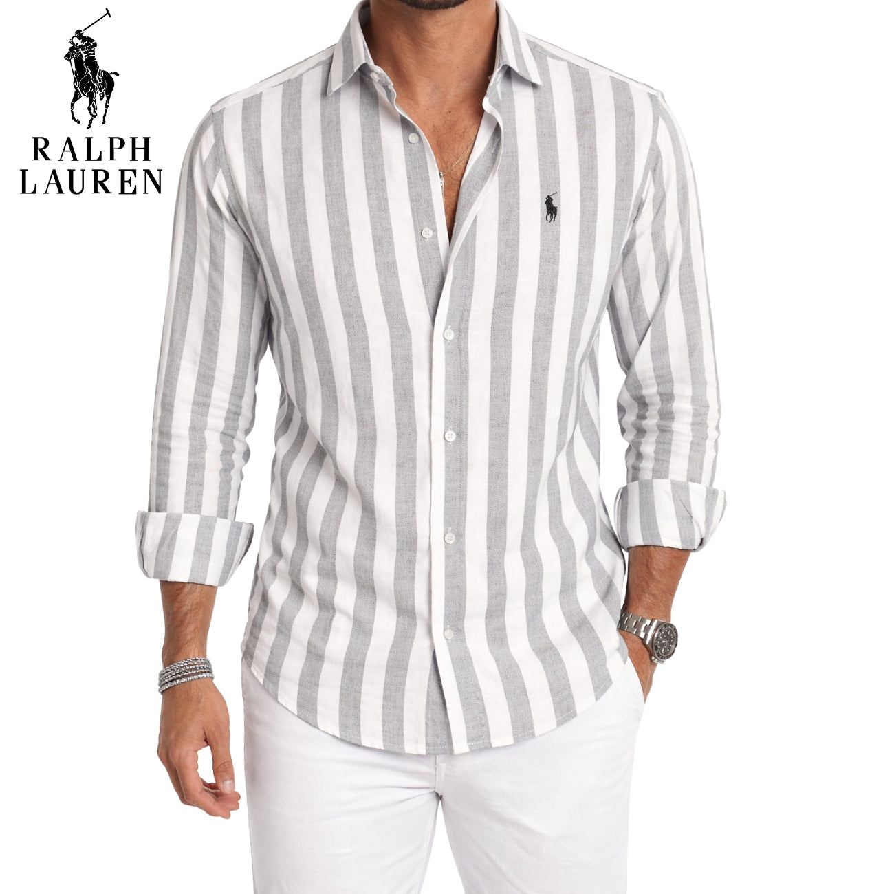 Premium Raidlinen Casual Paita