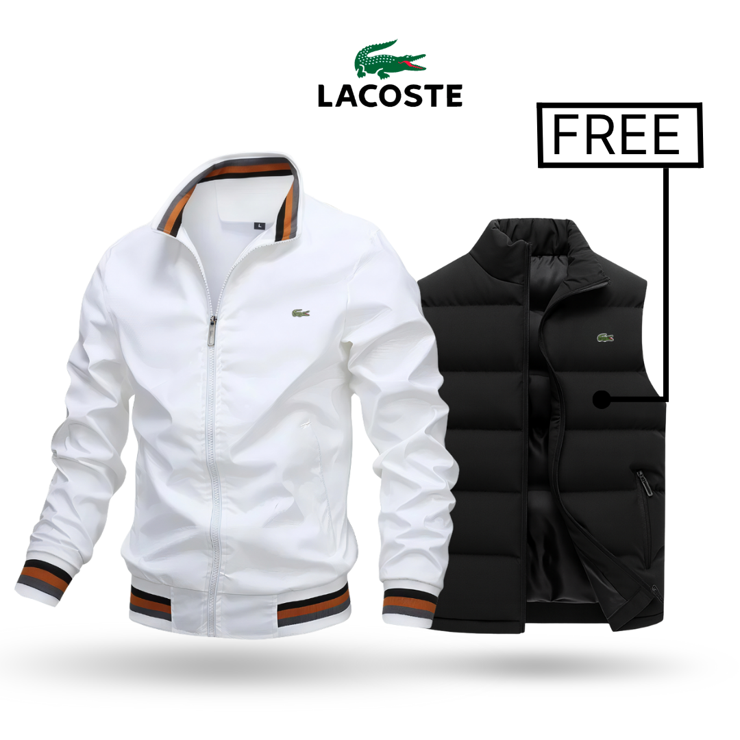 LACOSTE | Premium Jacke + Stylische Weste GRATIS