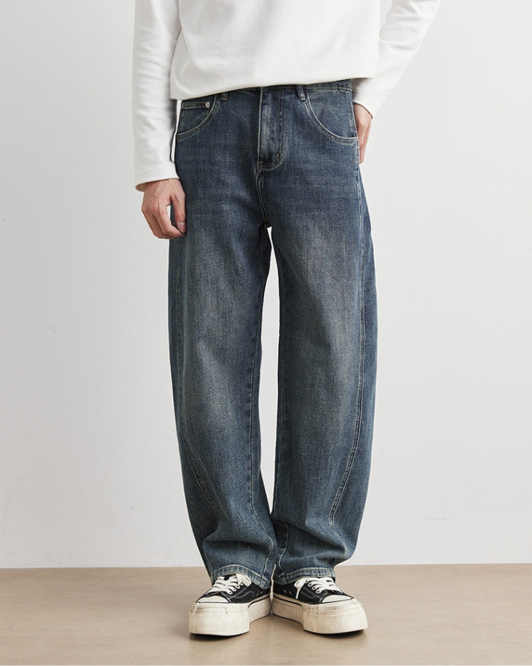Große, entspannte Vintage-Jeans mit Ben