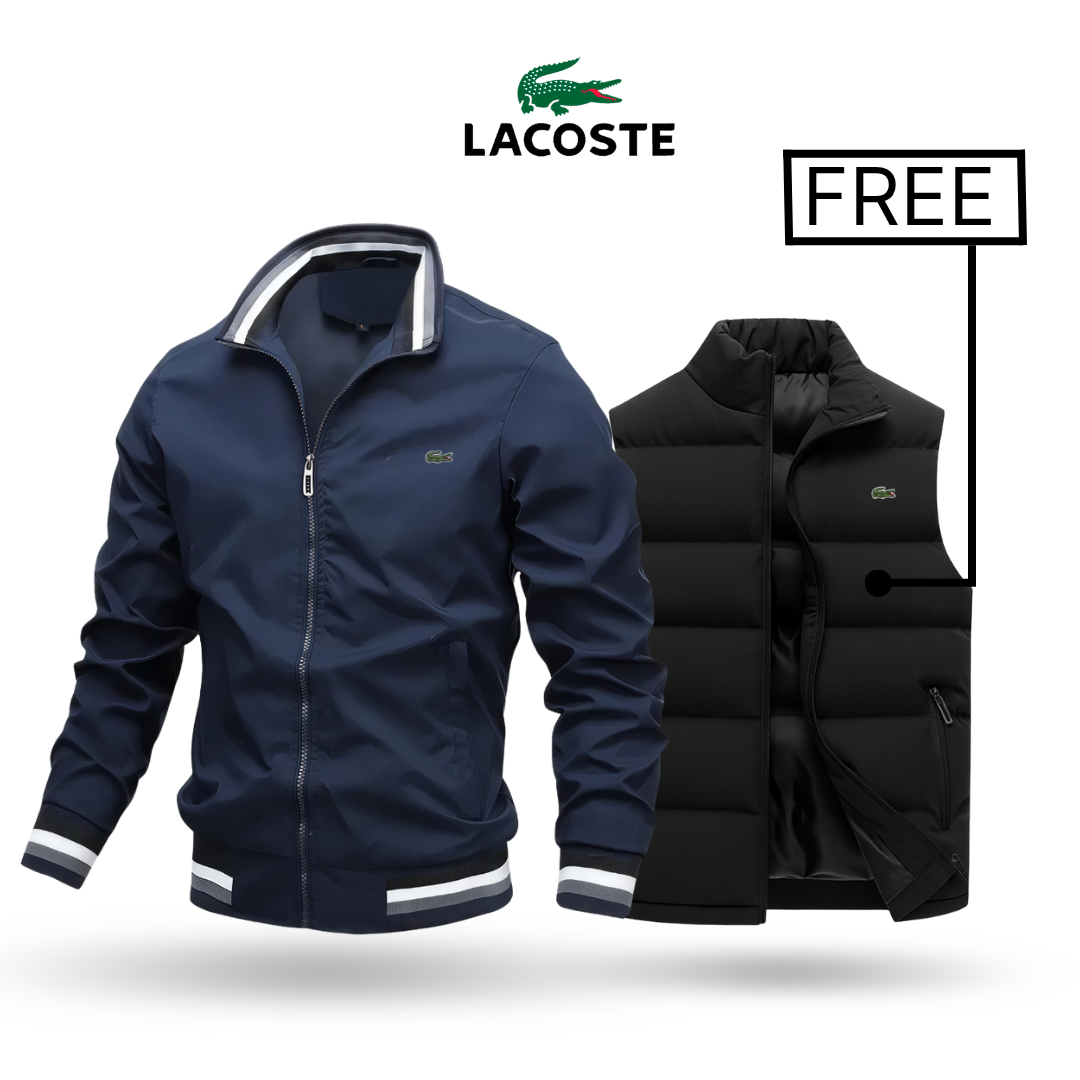 LACOSTE | Premium Jacke + Stylische Weste GRATIS