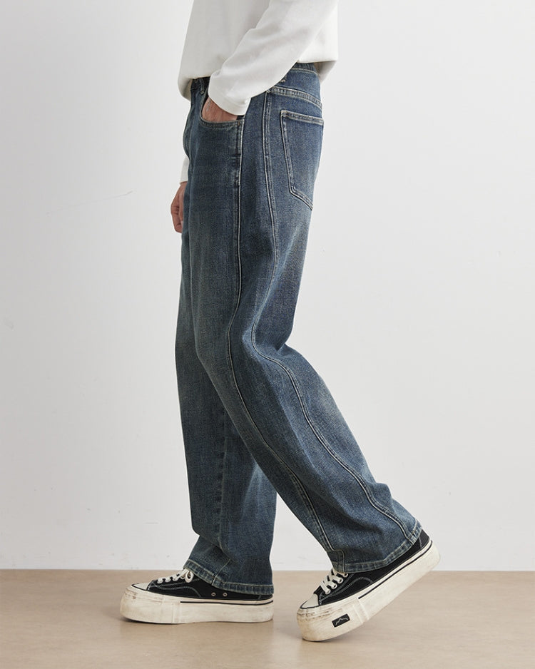 Große, entspannte Vintage-Jeans mit Ben