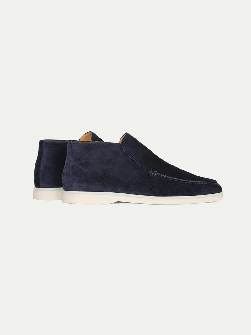 Marineblauer City-Loafer