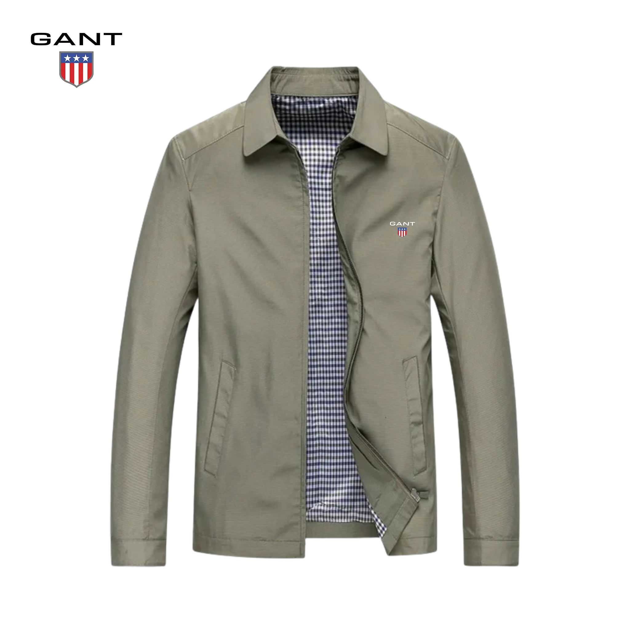 GANT® Kevyt Vetoketjutakki