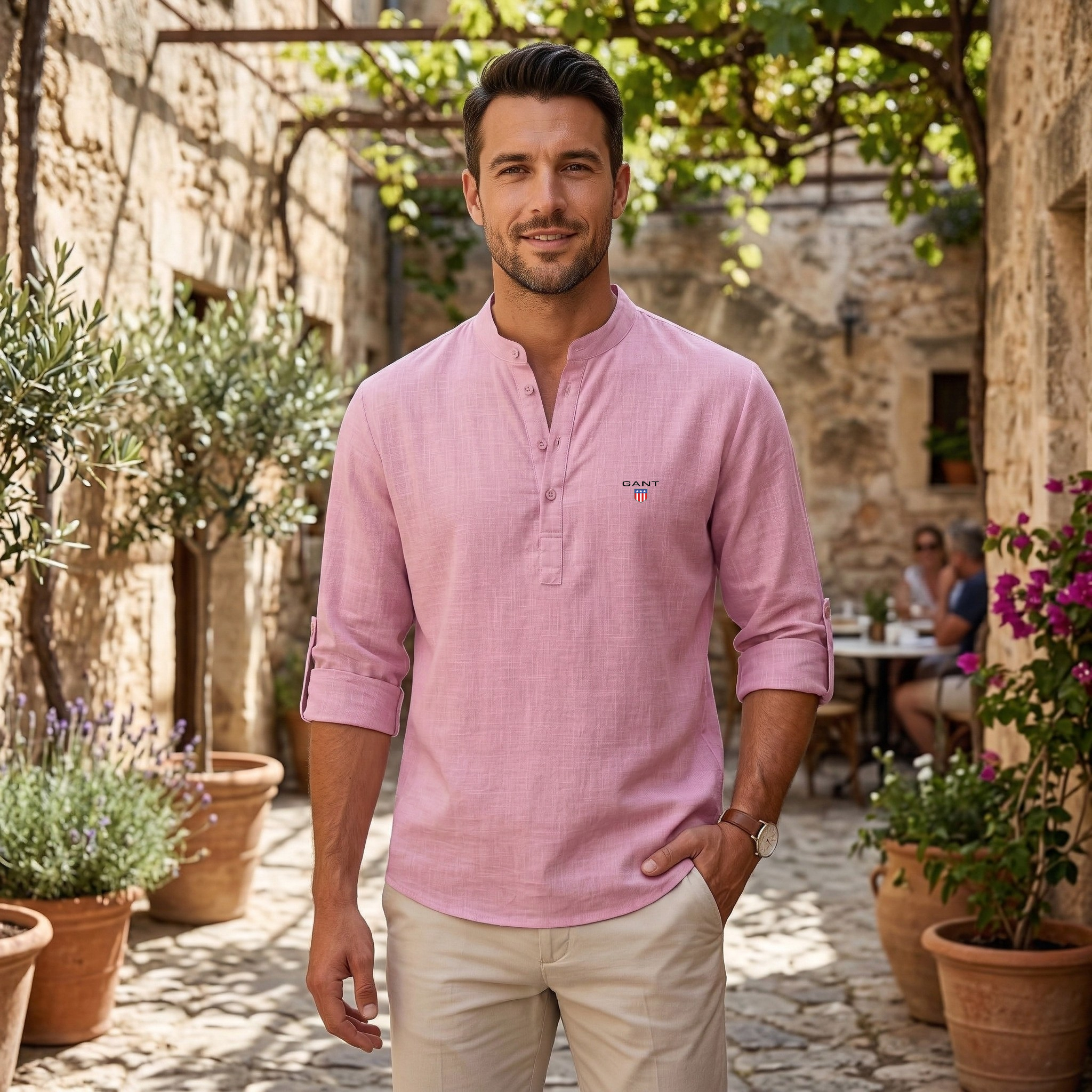 GANT® Freizeit-Henley-Shirt