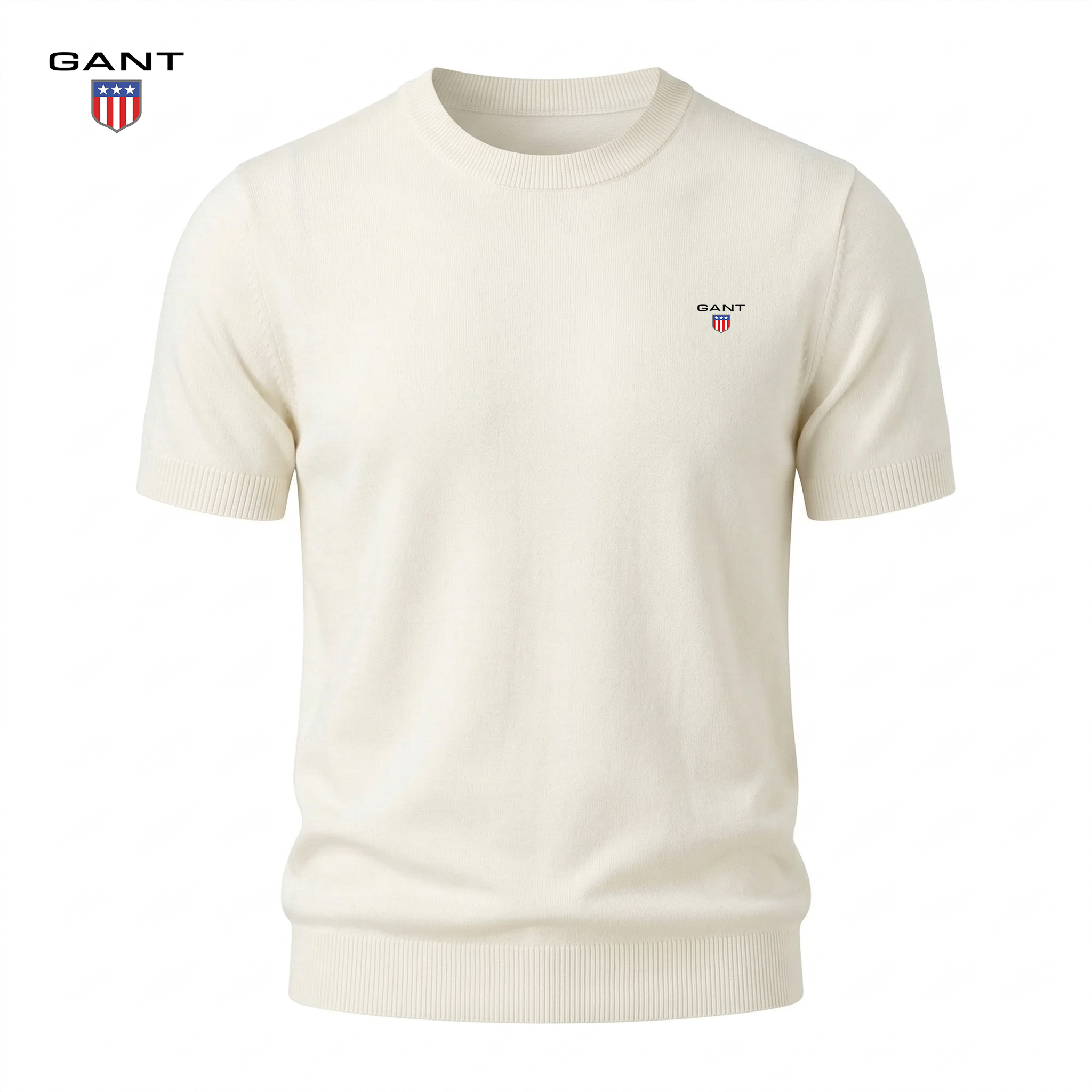 GANT® Lyhythihainen Neulepaita