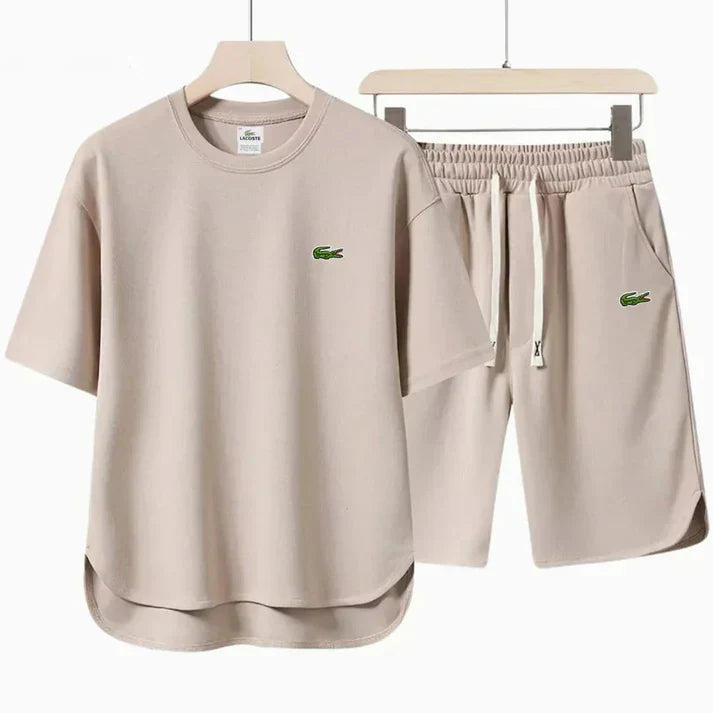 Sommer-Performance-T-Shirt- und Shorts-Set