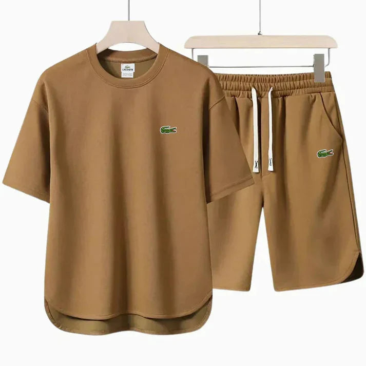 Sommer-Performance-T-Shirt- und Shorts-Set