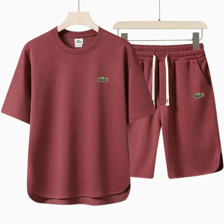 Sommer-Performance-T-Shirt- und Shorts-Set