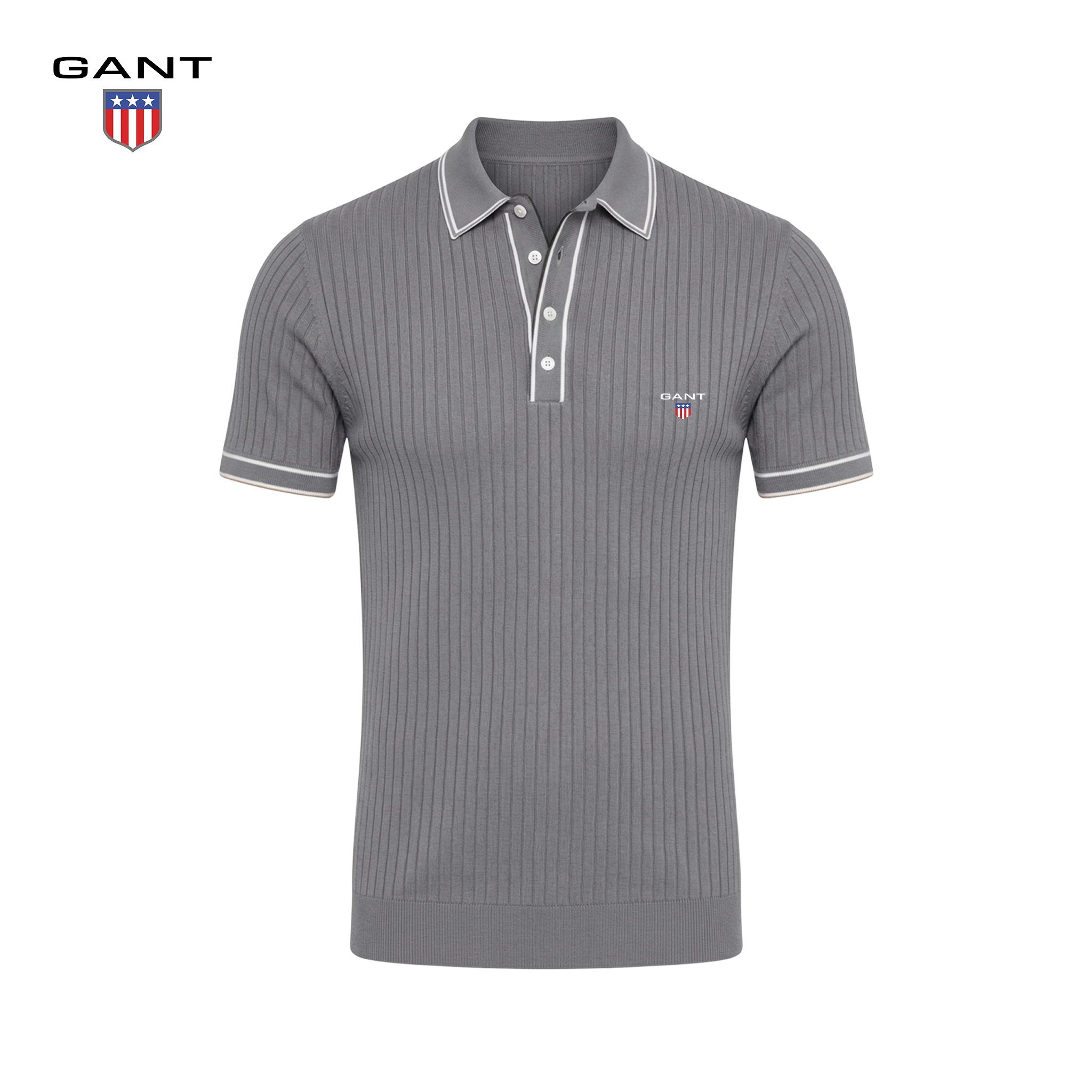 GANT® Ribattu Neulepikee