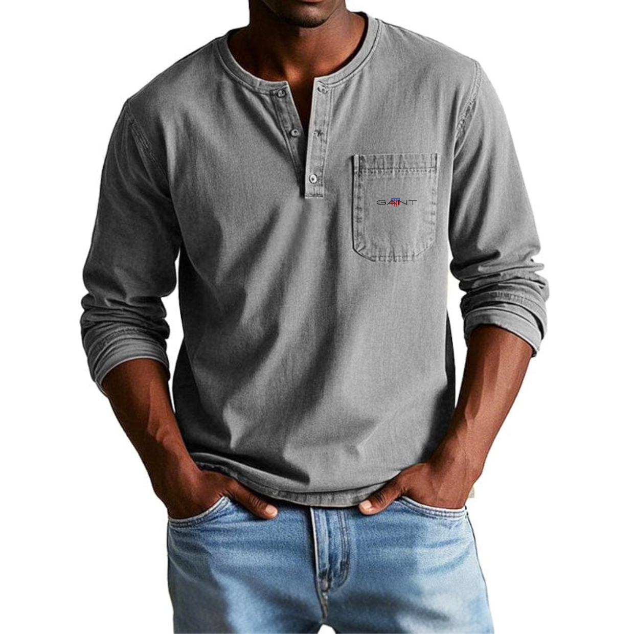 GANT® Vintage Henley Top