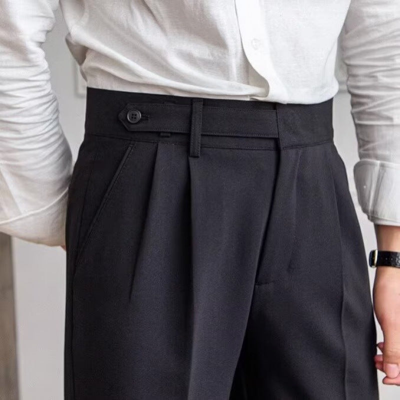 Pariser hochtaillierte Hosen