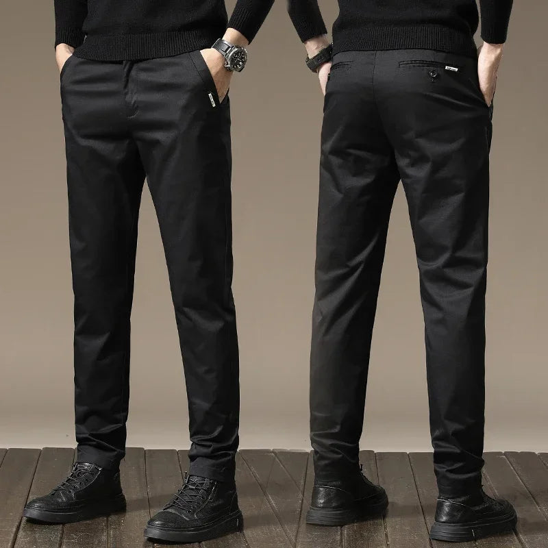 Slim-Fit-Hose aus Puhdasta-Baumwolle