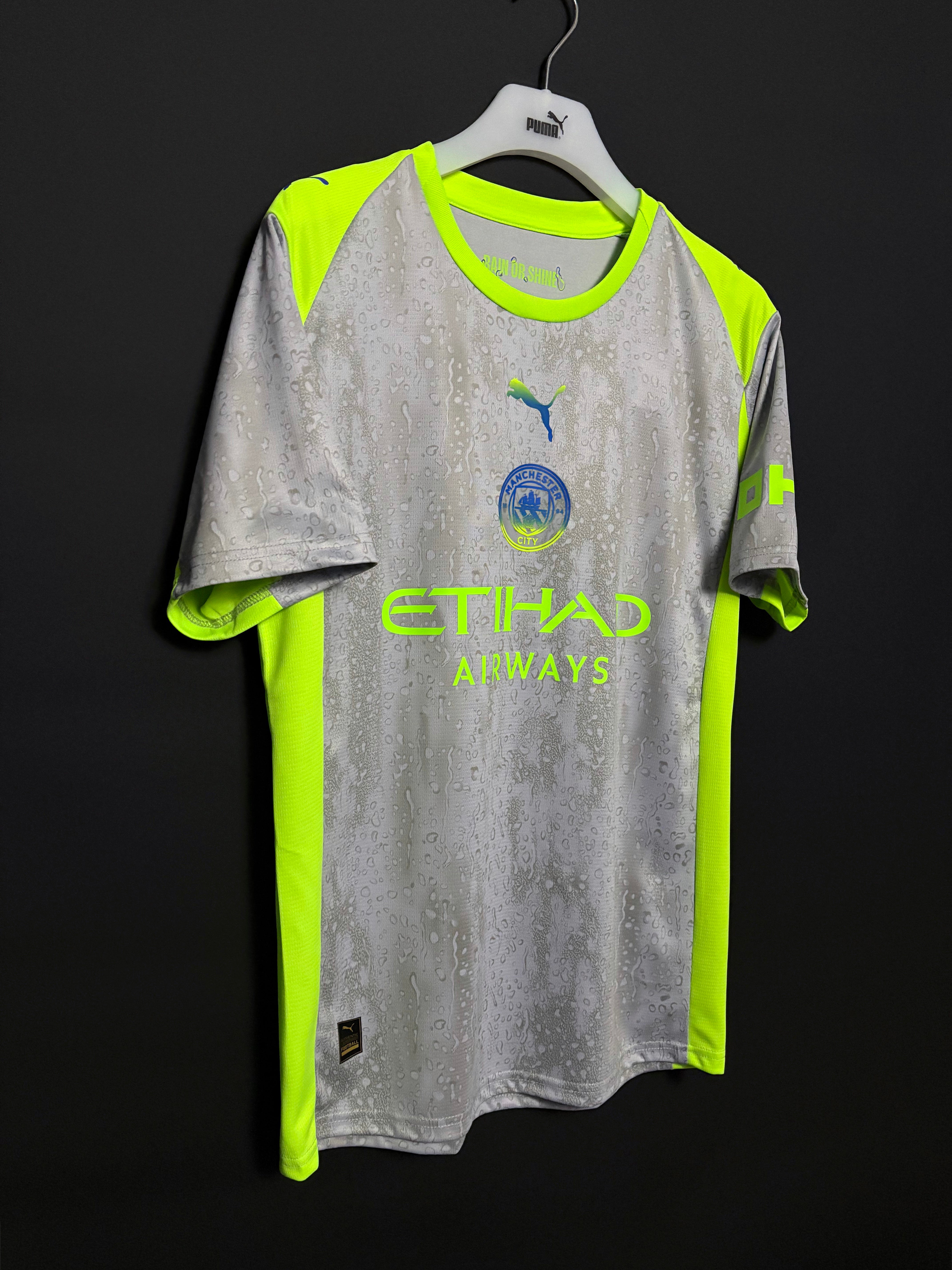 Manchester Citys dreiköpfige Mannschaft