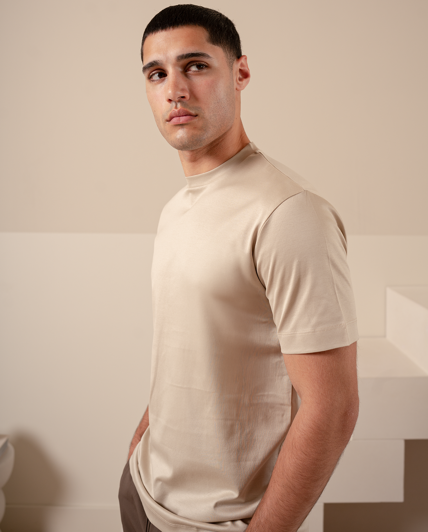 LYXIG T-PAITA - BEIGE