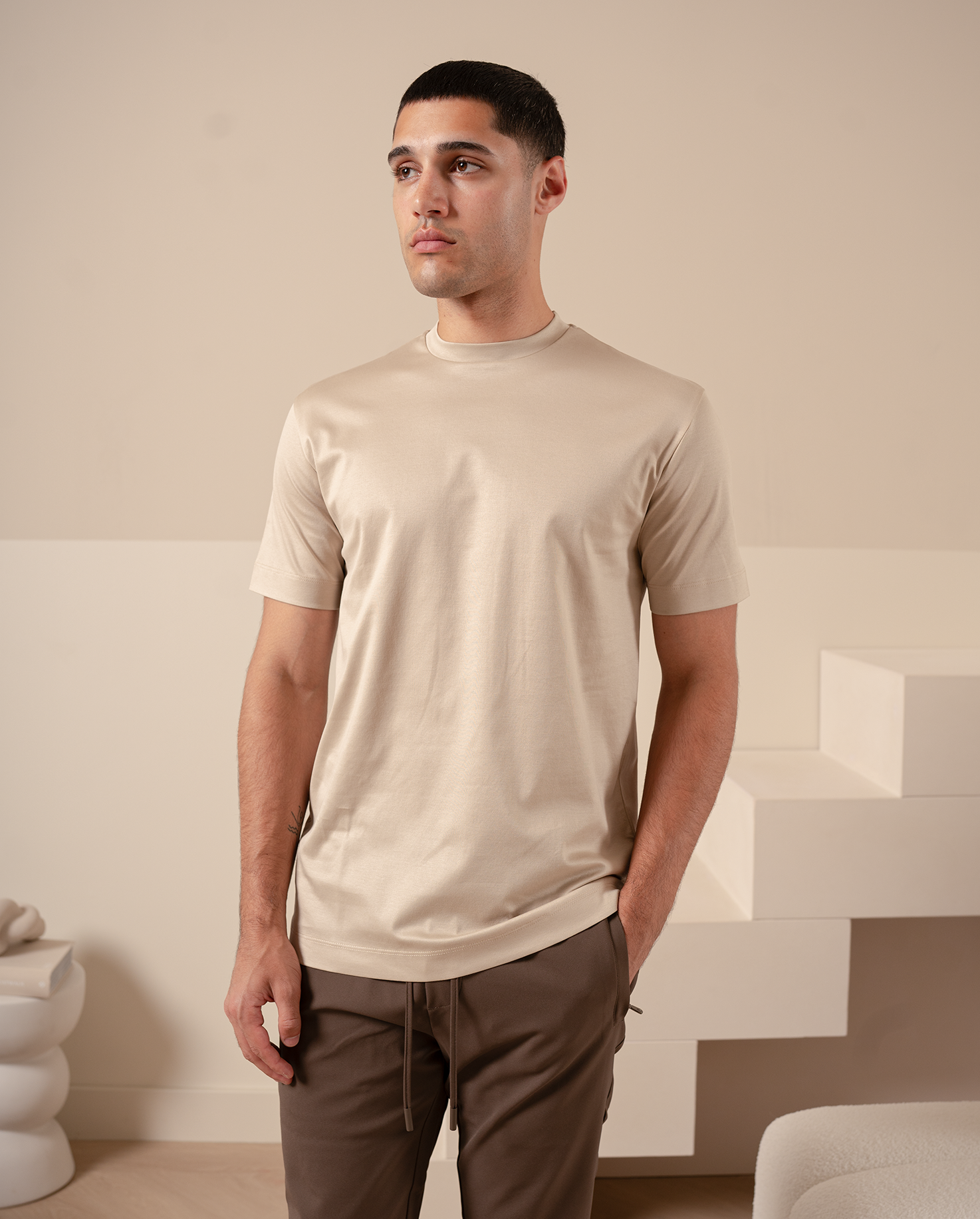 LYXIG T-PAITA - BEIGE