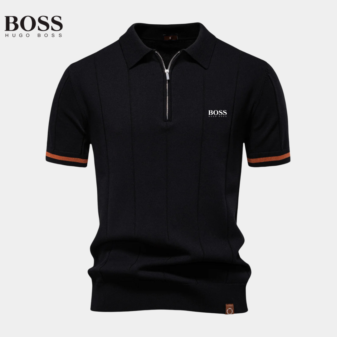 HB™ Premium Zip Polo