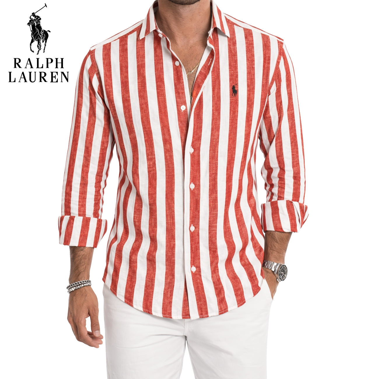 Premium Raidlinen Casual Paita