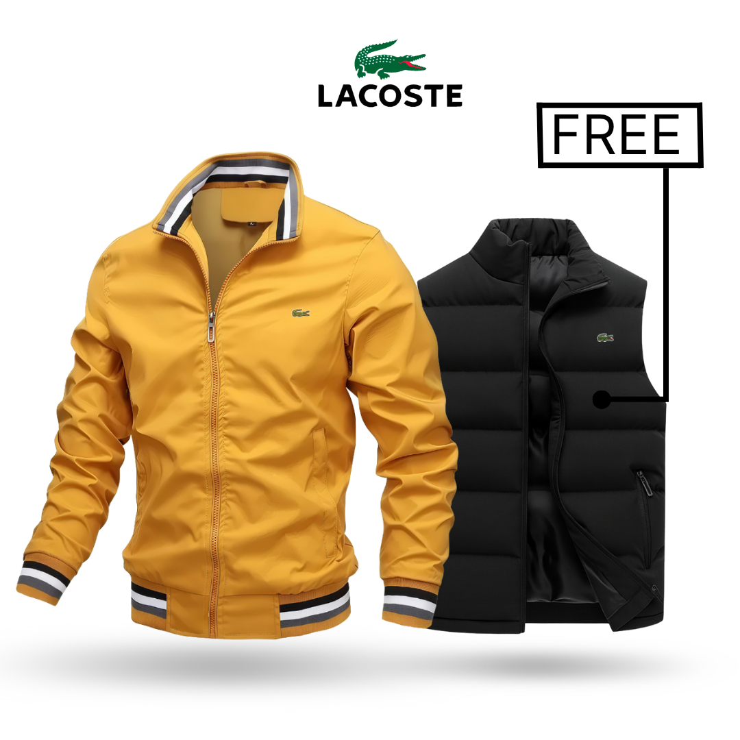 LACOSTE | Premium Jacke + Stylische Weste GRATIS