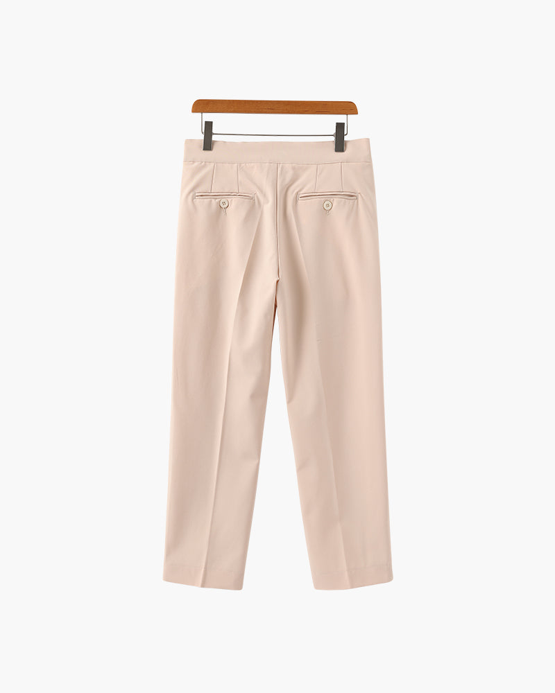 Pariser hochtaillierte Hosen