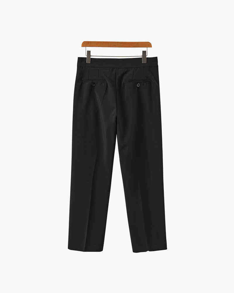 Pariser hochtaillierte Hosen