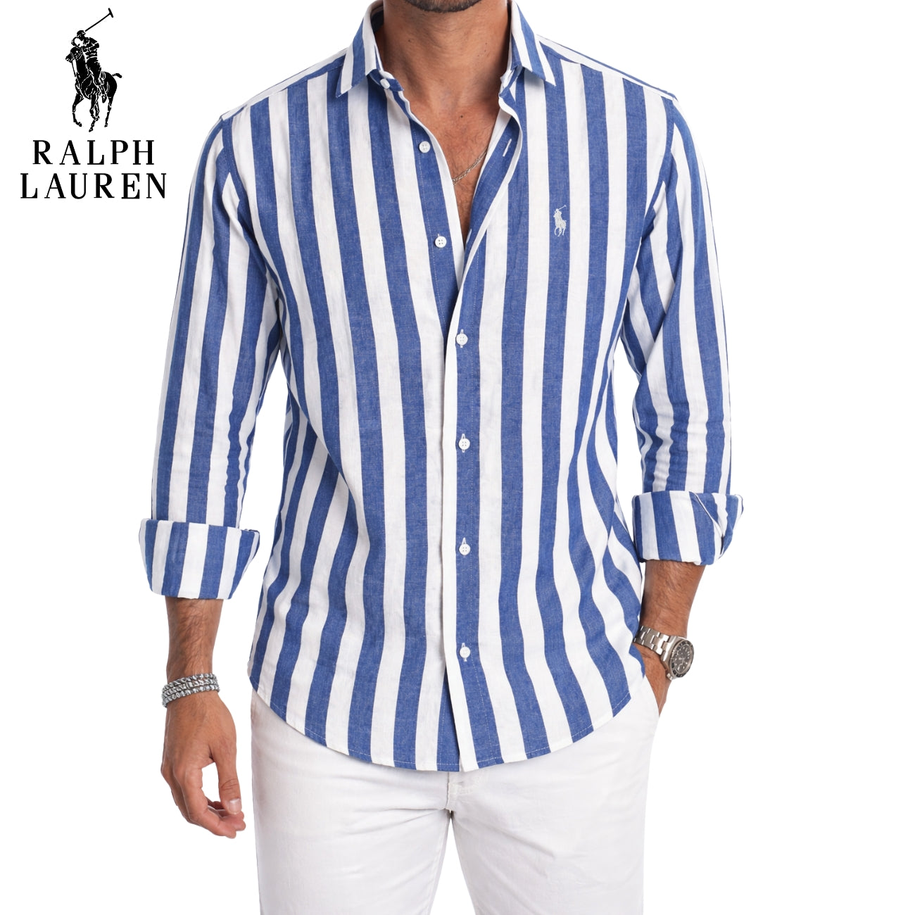 Premium Raidlinen Casual Paita