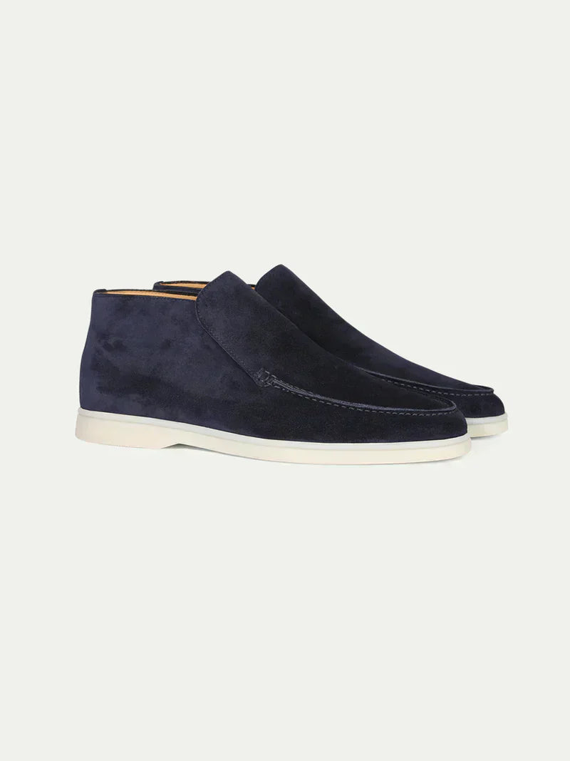 Marineblauer City-Loafer