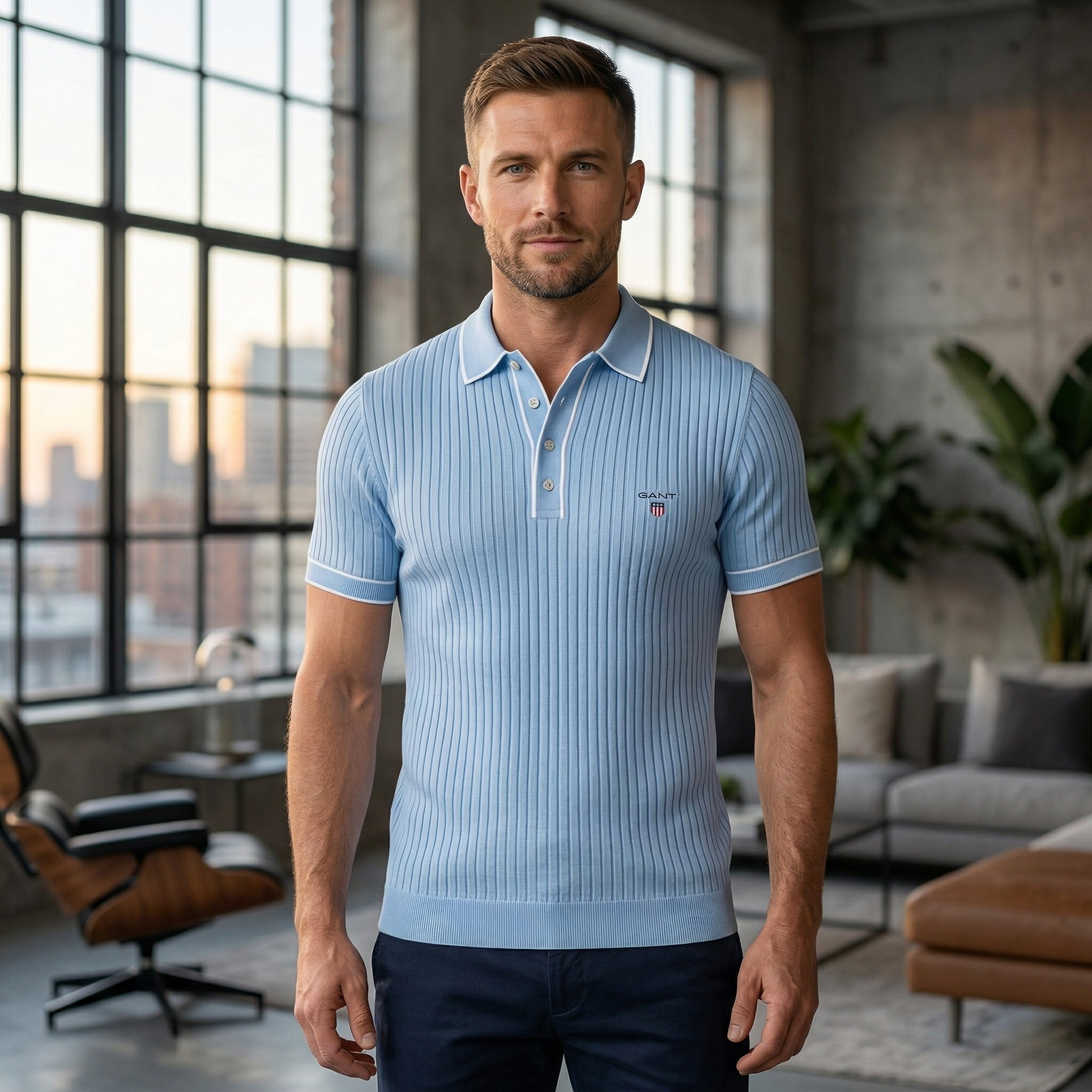 GANT® Ribattu Strickspitze