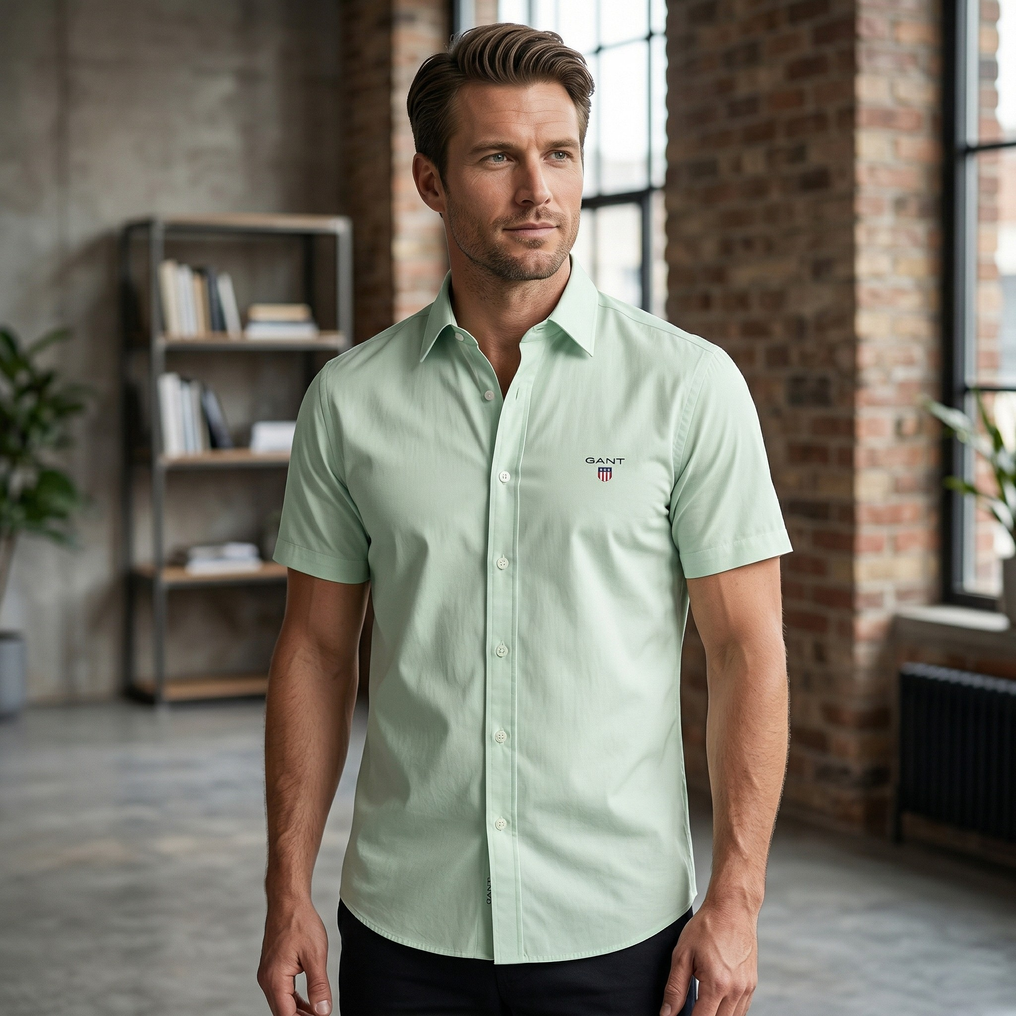 GANT® Lyhythihainen Kauluspaita