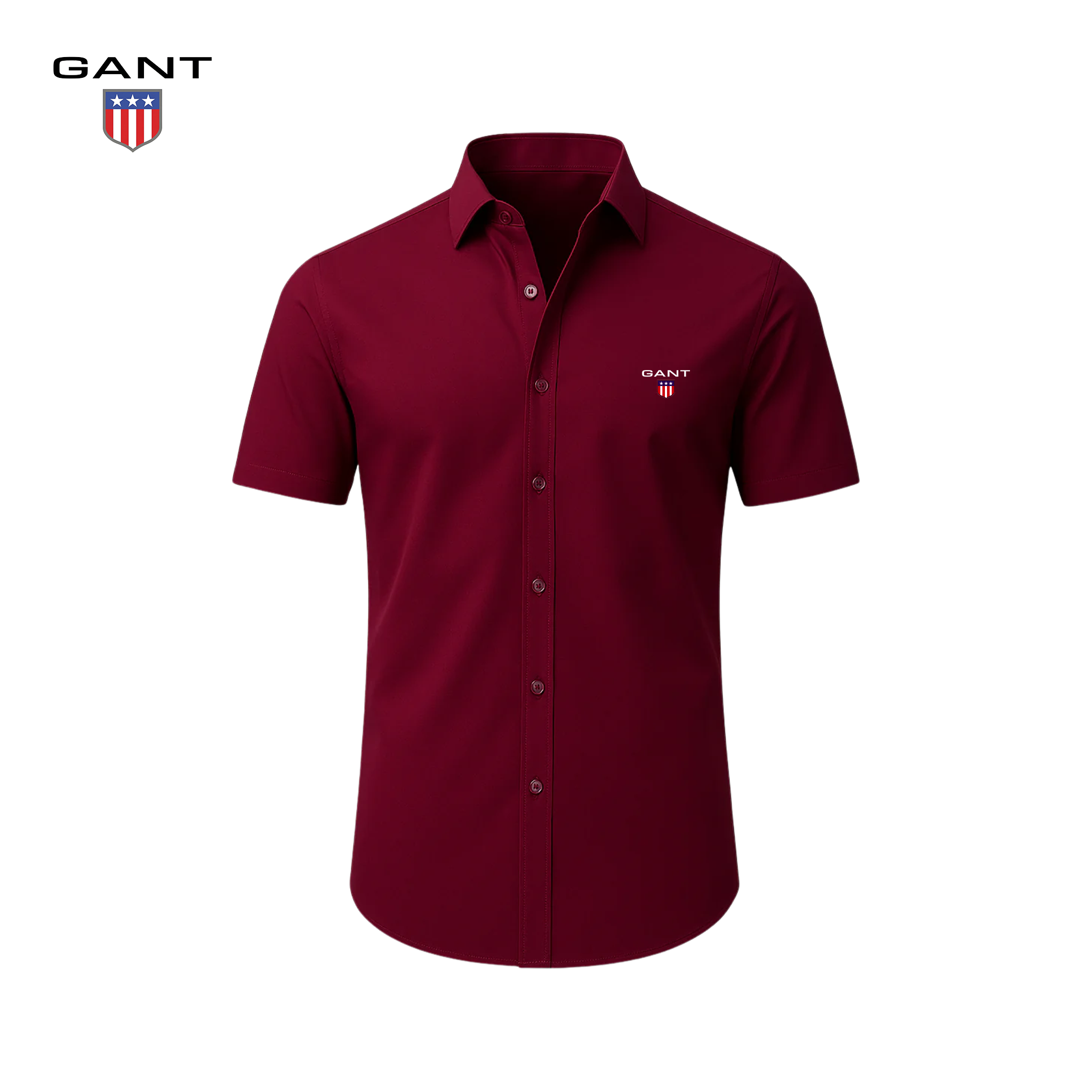 GANT® Lyhythihainen Kauluspaita