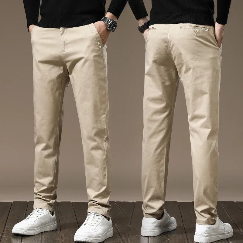 Slim-Fit-Hose aus Puhdasta-Baumwolle
