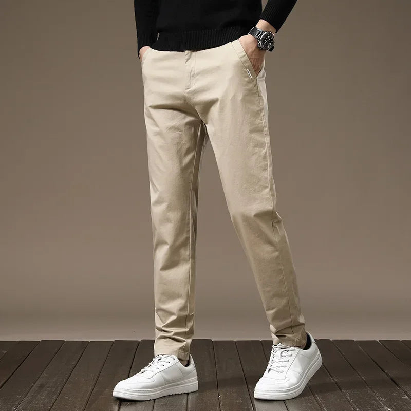 Slim-Fit-Hose aus Puhdasta-Baumwolle