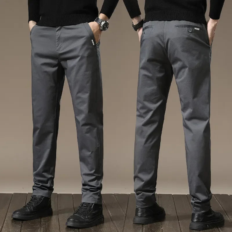 Slim-Fit-Hose aus Puhdasta-Baumwolle