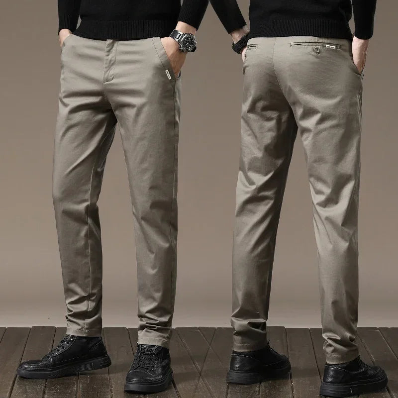 Slim-Fit-Hose aus Puhdasta-Baumwolle