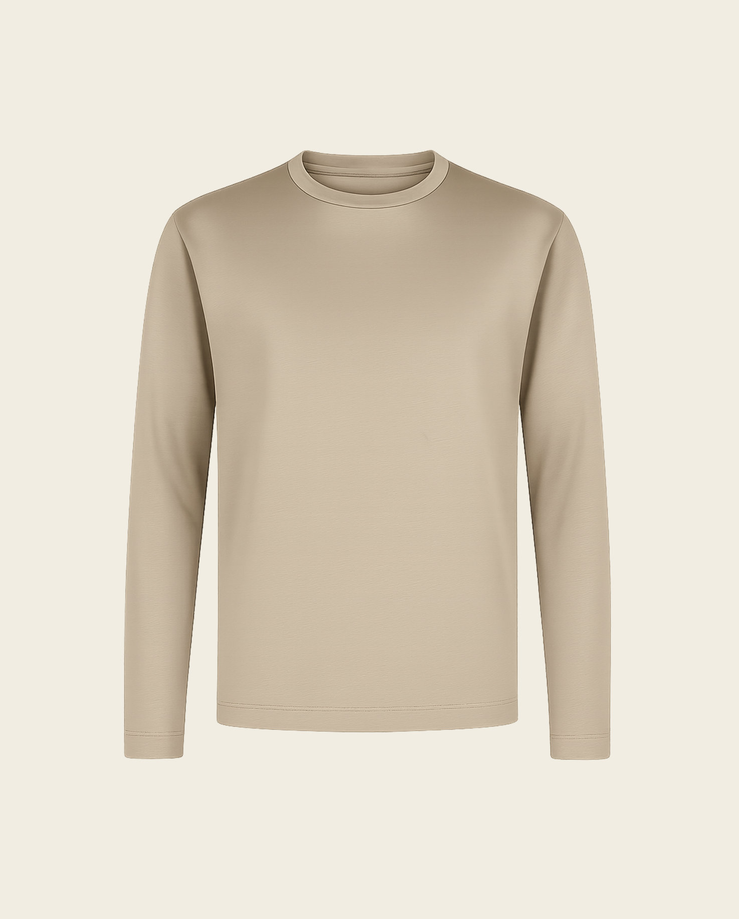 LYXIG PITÄÄN PITÄÄN T-PAITA - BEIGE